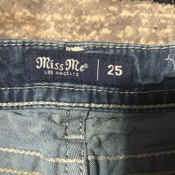 Miss Me Flare Jeans in Classic Blue - Picture 2 of 5